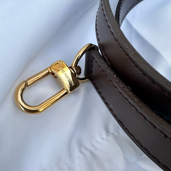 Louis Vuitton Calfskin Bandouliere Ebene Strap - Picture 4 of 5